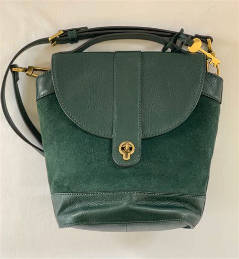 forest green crossbody bag